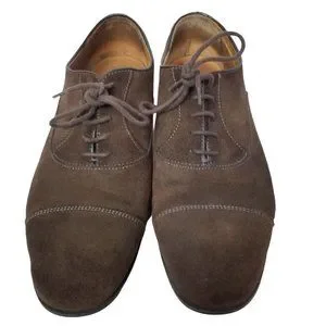 Zara Man Dress Shoes 41EU Zara | Shoes | Zara Man Mens 4 Eu Us 8 Brown Suede Leather  main image 4